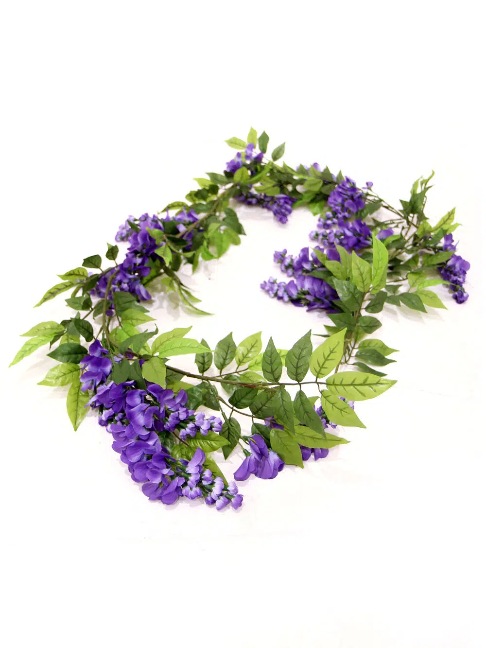 SN6002_Single Artifical Wisteria Garland - Purple_009