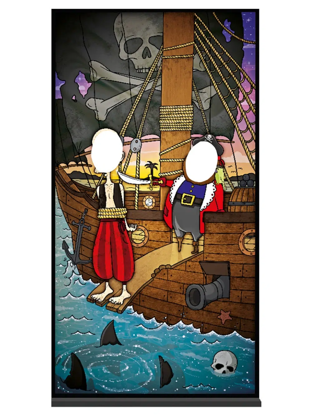 SN5722 Pirate Walking the Plank Peep Thru Board _event_prop_hire_126_Optimised