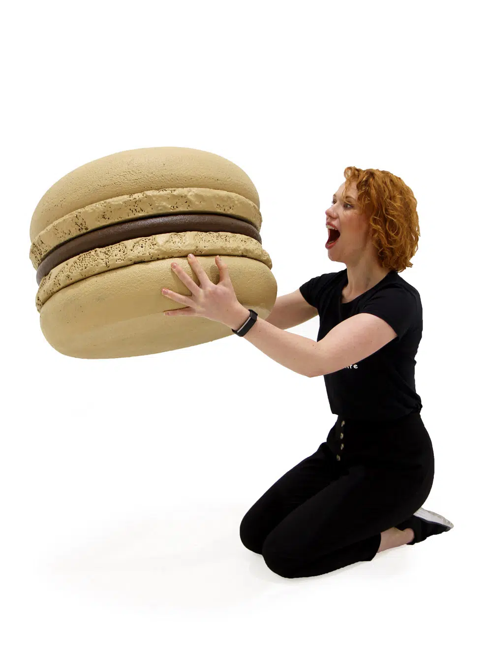SN5836_Giant Macaron - Chocolate_200