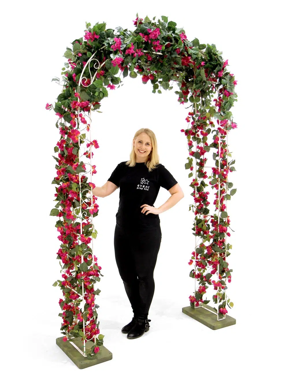 SN6036_Flower Dressed Arch (Pink Bougainvillea)_047