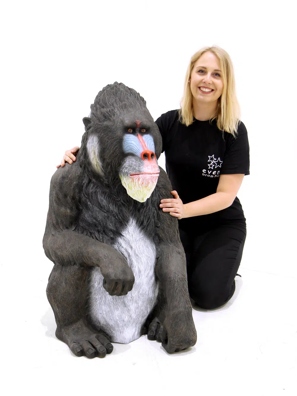 SN6104_Life-size Mandrill Monkey_075