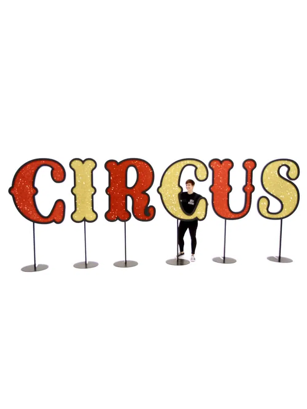SN6448_Giant CiIRCUS Letters (1.2m) - Raised to 2.1m_061