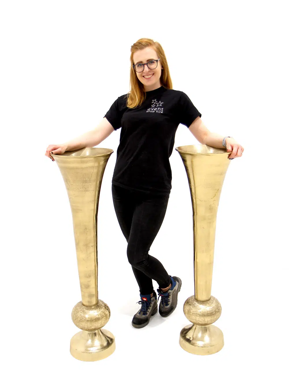 SN5936_Tall Gold Vase - 1.1m_173