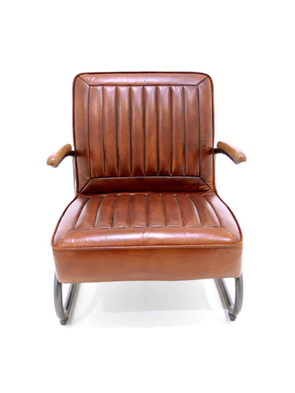 SN6237_Vintage Style Pullman Leather Chair_040