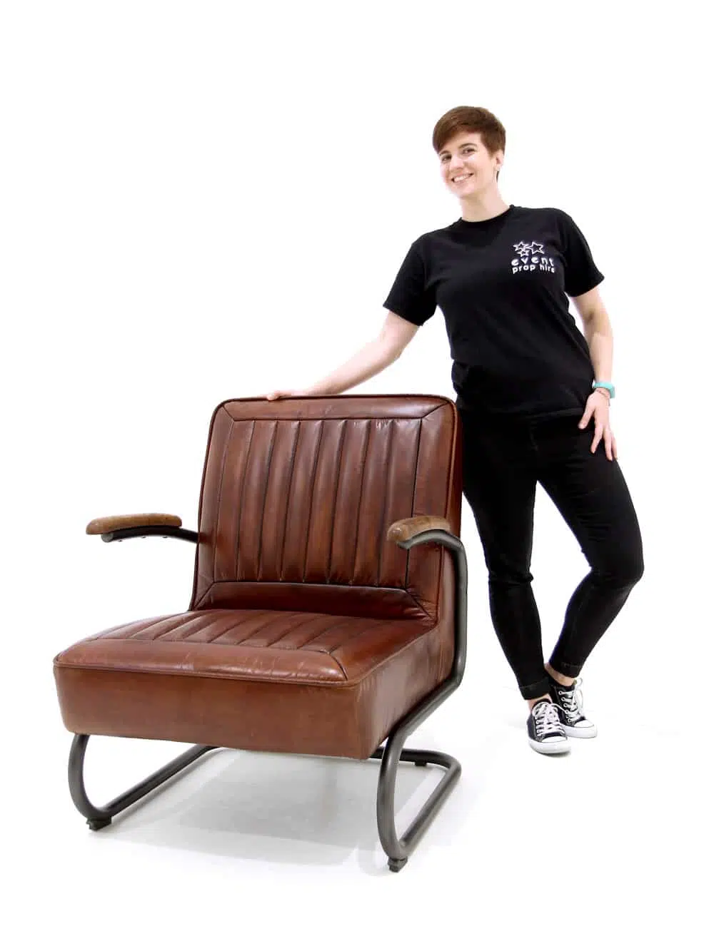 SN6237_Vintage Style Pullman Leather Chair_044