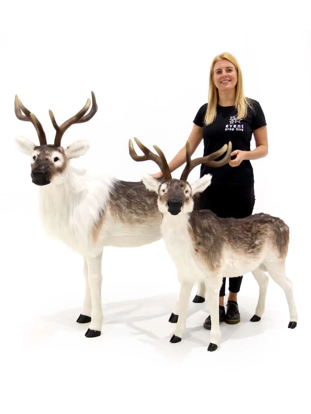 SN6441_Small Furry Reindeer Prop_196