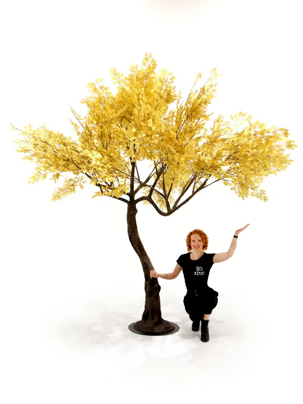 SN6728_Gold Leaf Twisted Tree_