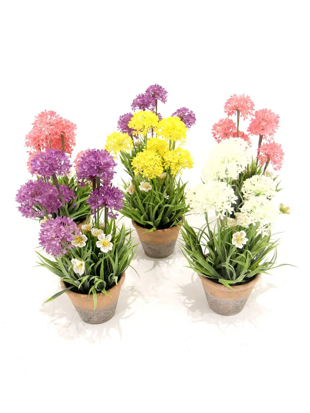 SN7072_Artificial Potted Allium Flowers_182