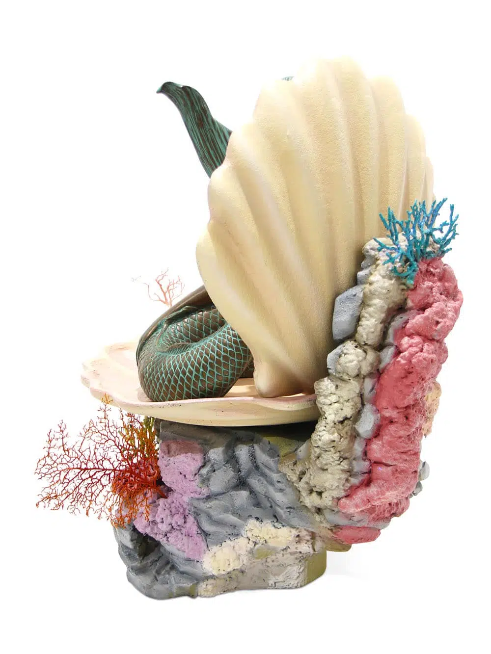 SN7831_ Large Clam Shell Coral Plinth with Mermaid_event_prop_hire1008_optimised
