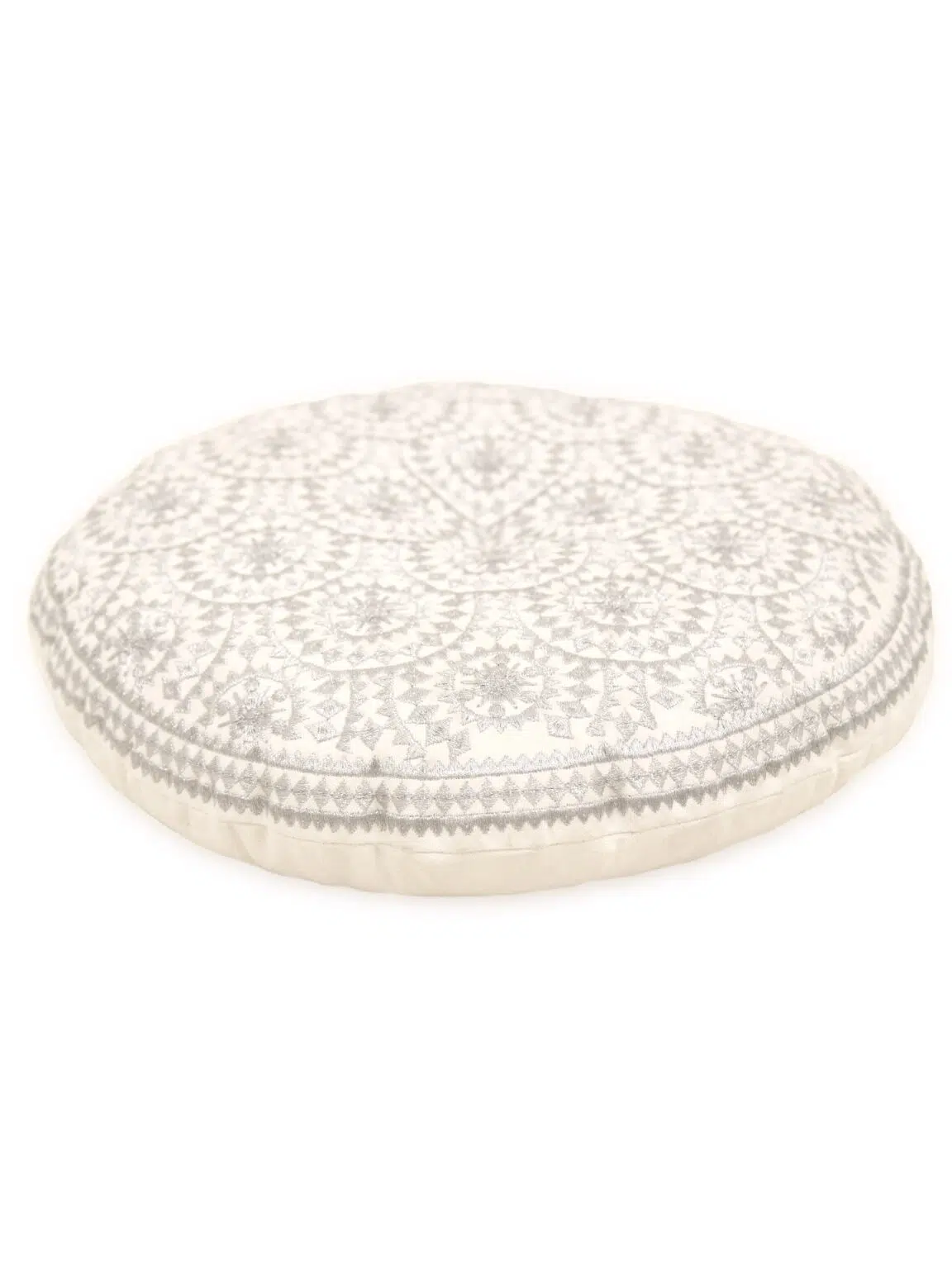 SN7940_Bohemian Cushion - Circular - Silver_event_prop_hire_EPH_Creative_482