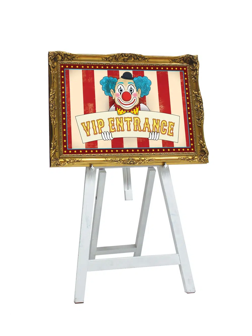 SN3912 Happy Clown VIP Sign _event_prop_hire_005