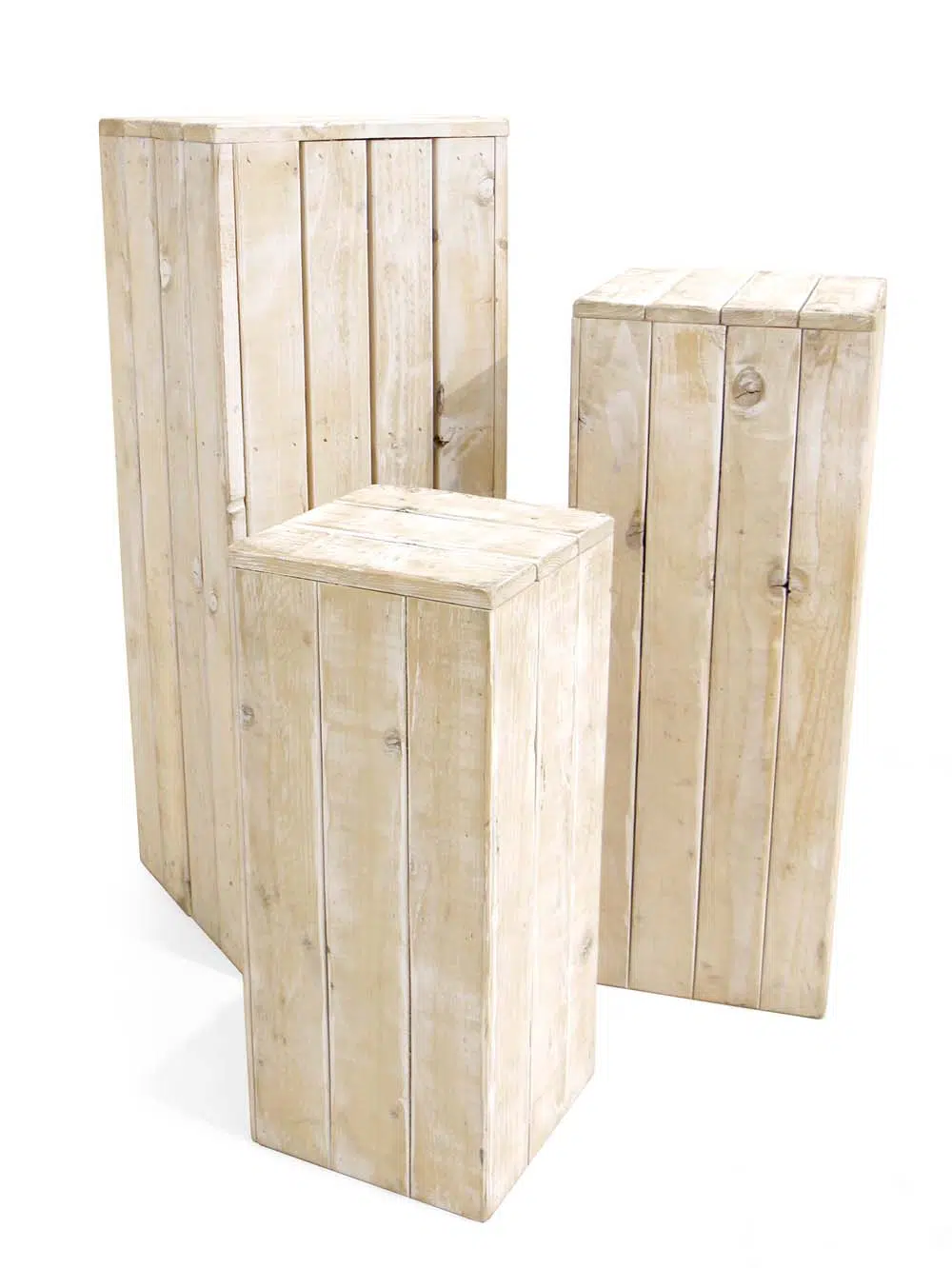 SN8122 _Set of 3 Whitewashed Plinths_event_prop_hire_EPH_Creative_3_optimised