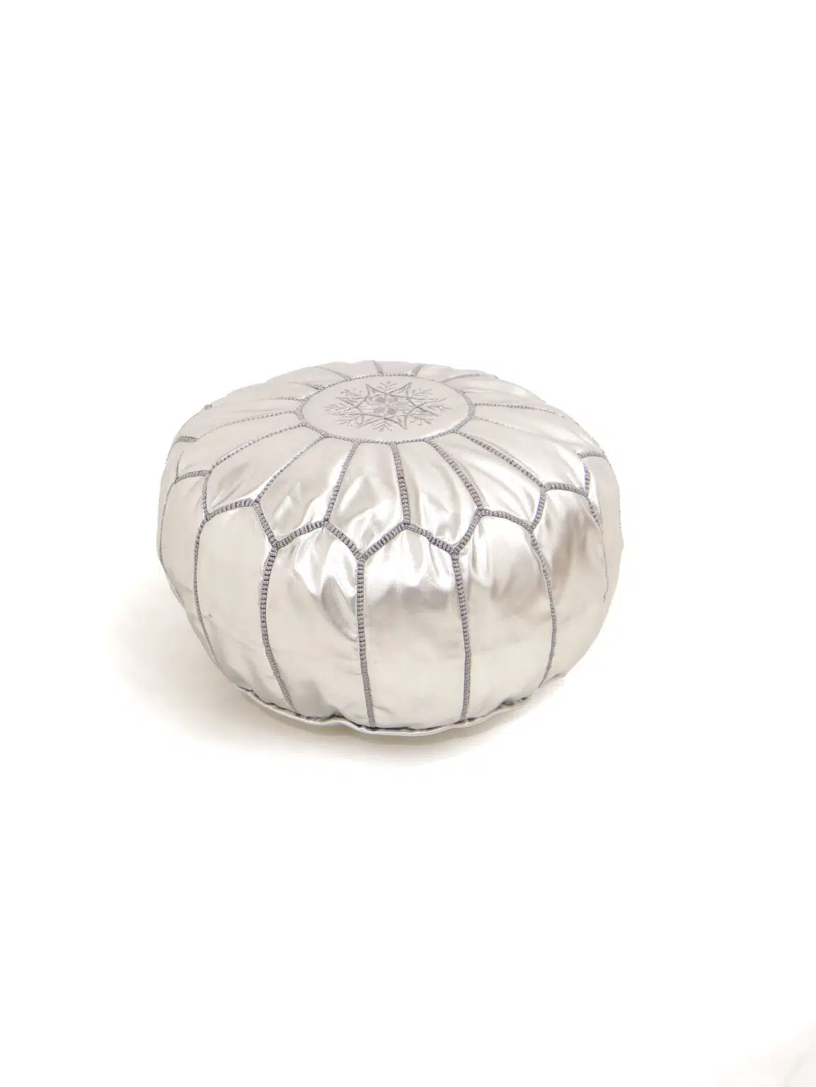 SN8018 Moroccan Leather Pouffe - Silver_eph_creative_event_prop_hire_0078 copy