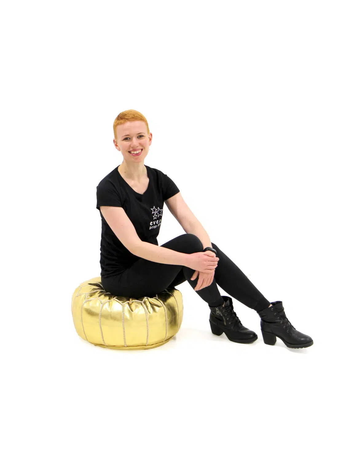 SN8019 Moroccan Leather Pouffe - Gold_eph_creative_event_prop_hire_4187 copy