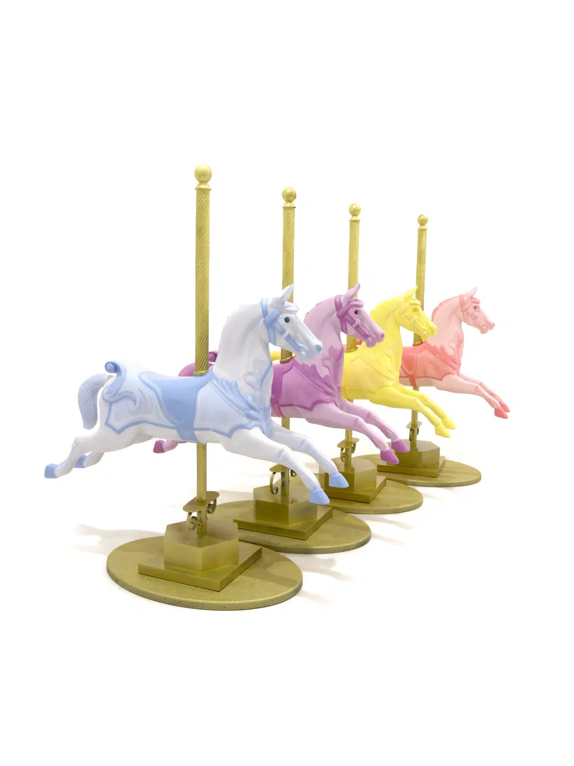 SN8473_SN8470_SN8471_SN8472_Traditional Carousel Horse - Pastel Pink Purple Yellow Blue_eph_creative_event_prop_hire_0114 copy