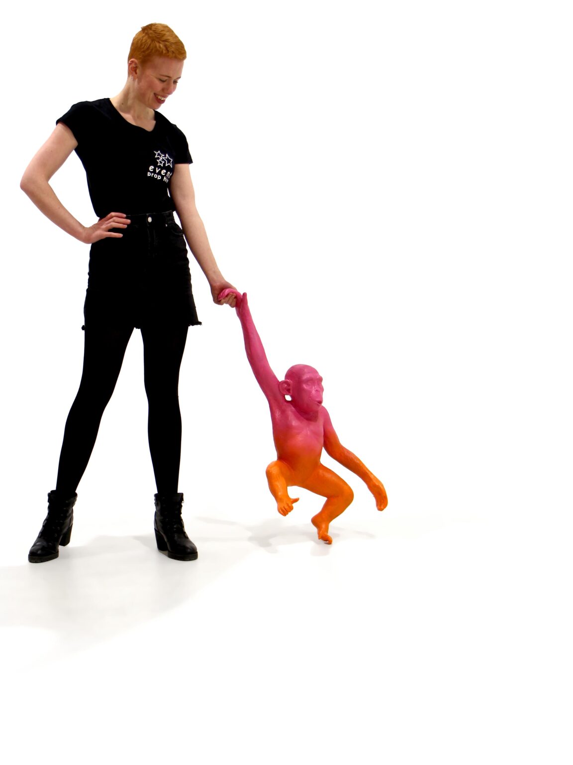 SN8644_Funky Hanging Monkey Pink_Orange_Event_prop_hire_eph_creative_IF_003 copy