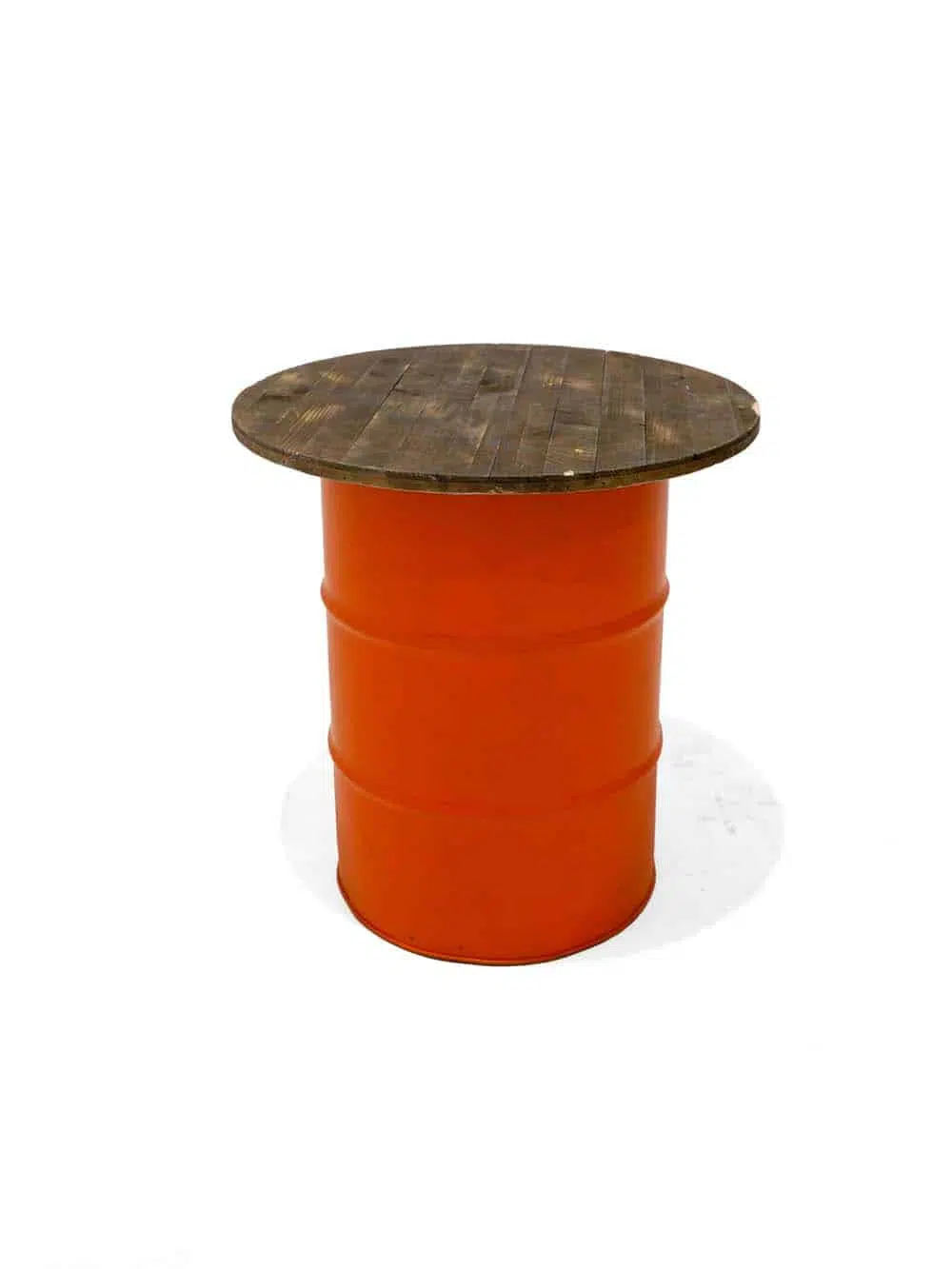 SN8665 _Steel Drum Poseur Table - Wooden Top - Orange_event_prop_hire_EPH_Creative_588 _optimised