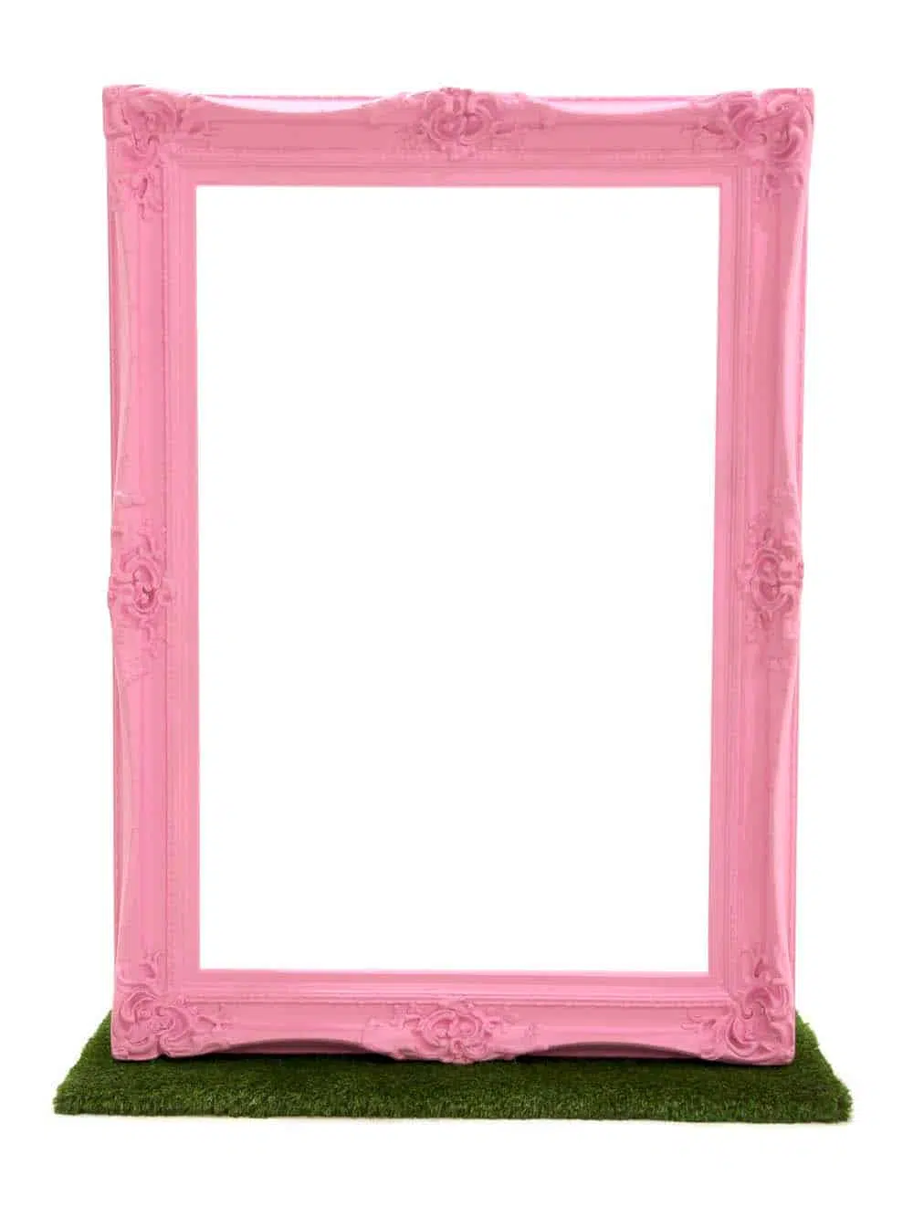 SN8965 SN8964_Giant Light Pink Frame with Grass Base_event_prop_hire_EPH_Creative__optimised