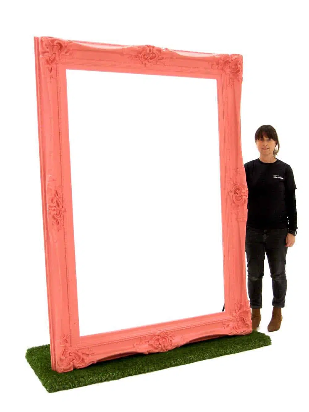 SN8969 SN8964_Giant Pink Frame with Grass Base_event_prop_hire_EPH_Creative_ (8)_optimised