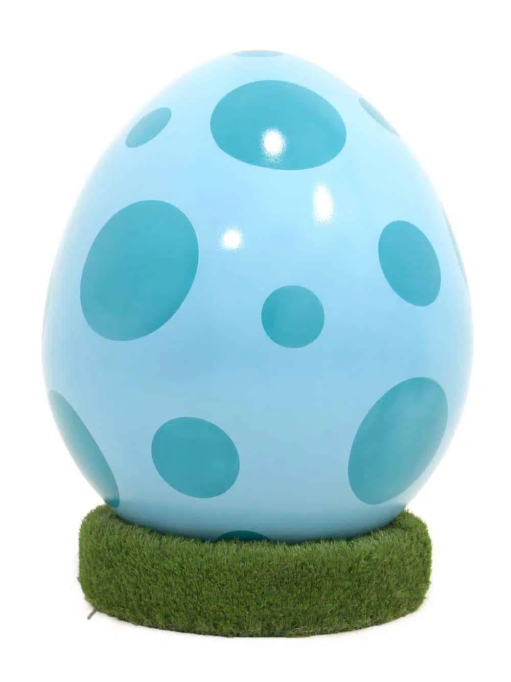 SN9387 SN9386_Giant Egg - Blue with Green Spots with Grass Circular Base_event_prop_hire_EPH_Creative_018_optimised