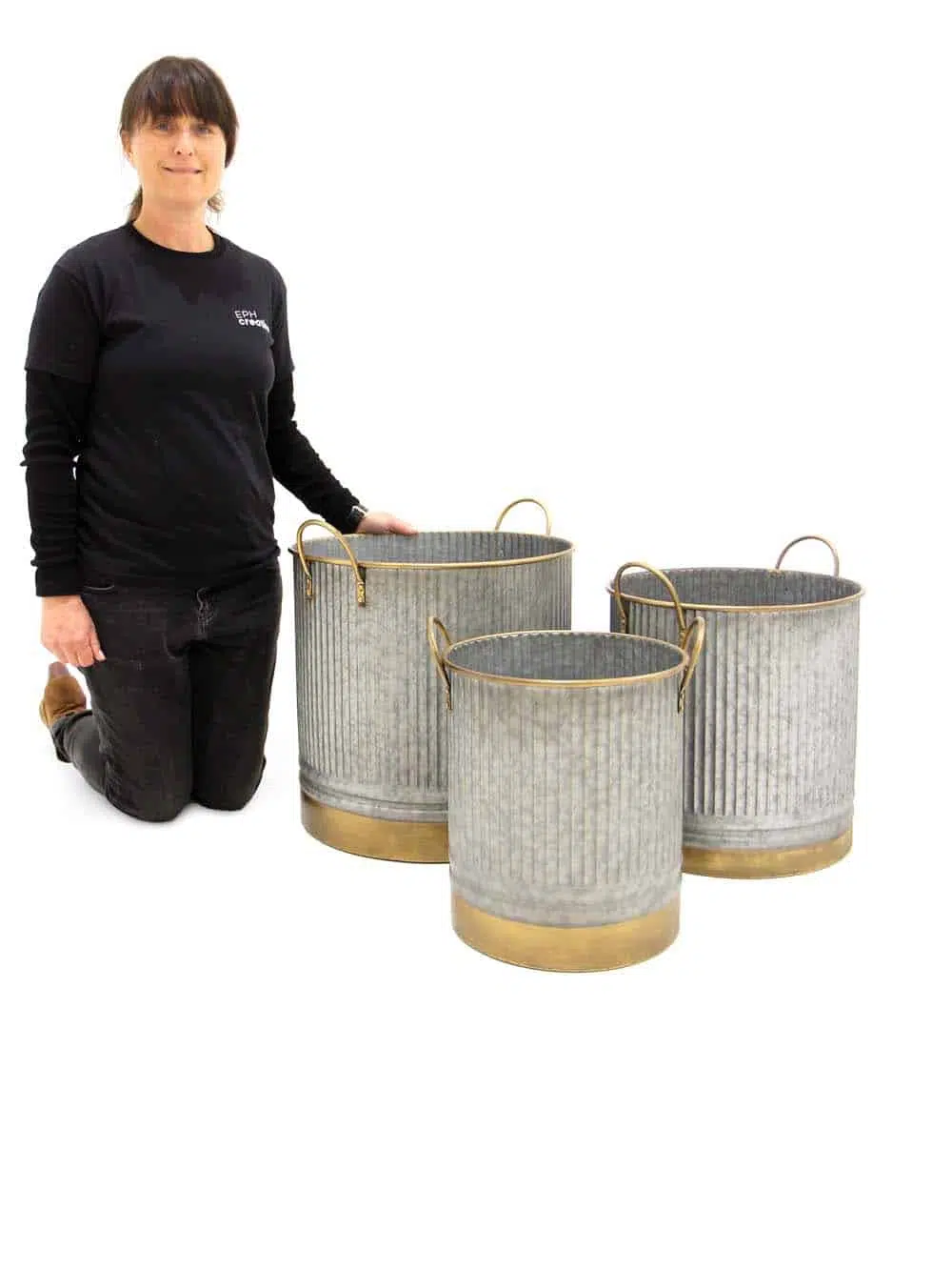 SN9410_Planters - Galvanised Grey & Gold (set x3)_event_prop_hire_EPH_Creative_ (5)_optimised