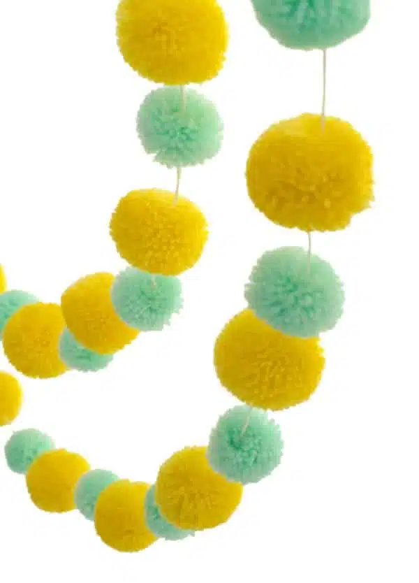 Mint-Green-and-Yellow-for-Easter-Pom-Pom-Garland-to-Festoon-with-600x834