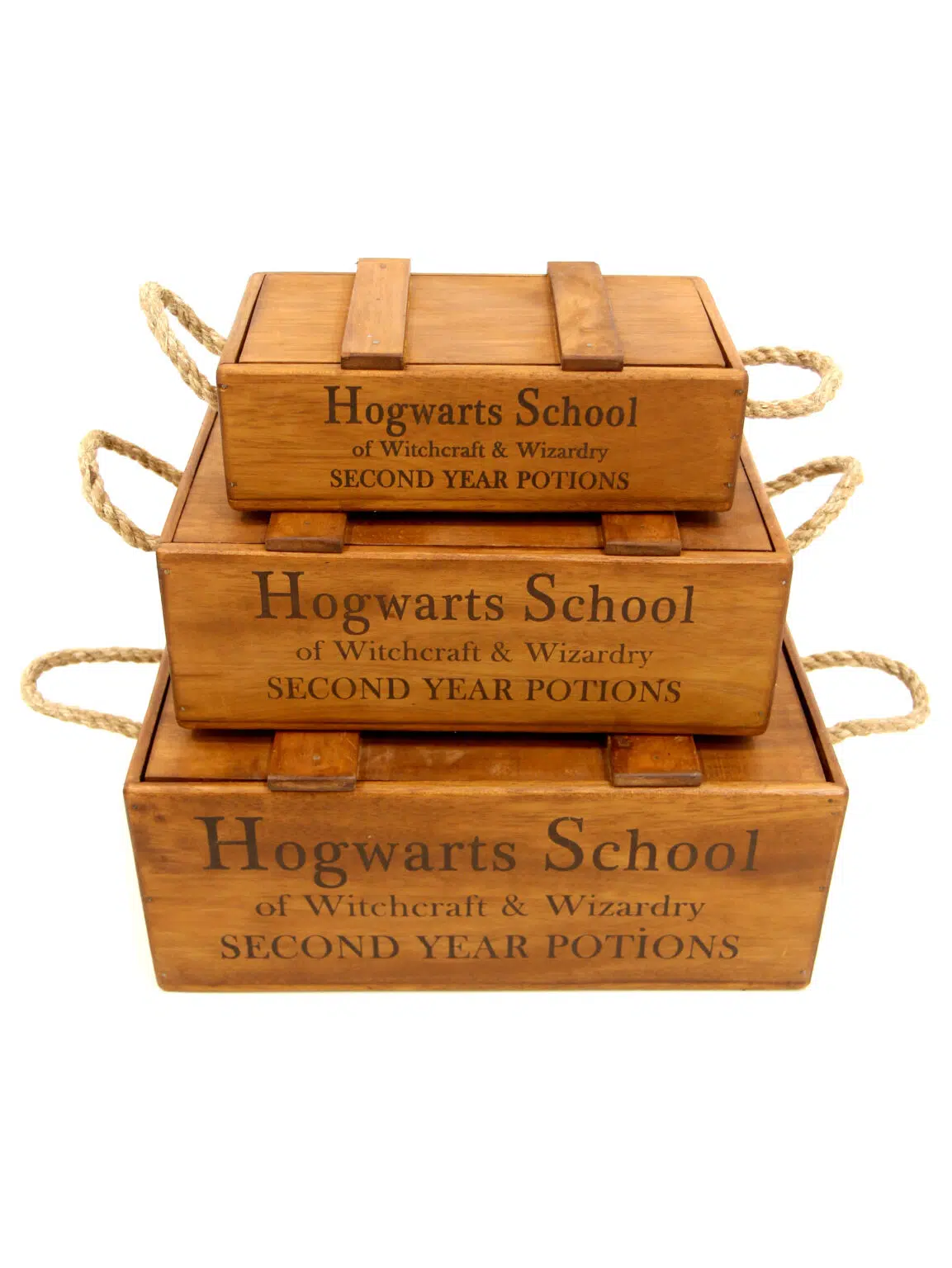 SN8941_Set of 3 Wooden Lidded Chest Boxes with Rope Handles - Hogwarts School_event_prop_hire_EPH_Creative_249