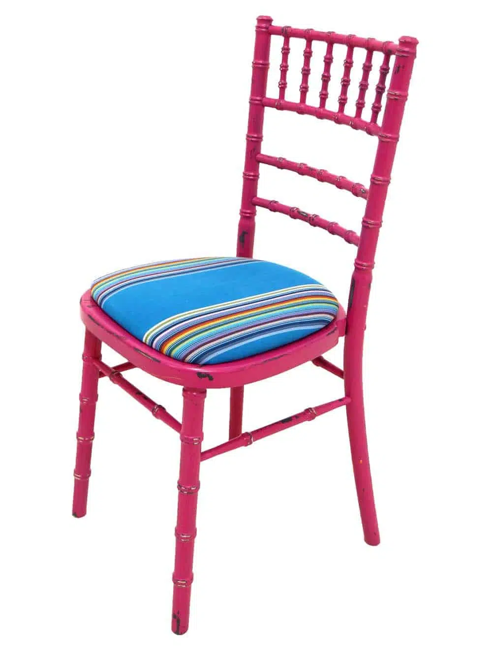 SN9773_Chiavari Chair - Distressed Bright Pink + Blue Striped Seat Pad_event_prop_hire_EPH_Creative_096_optimised