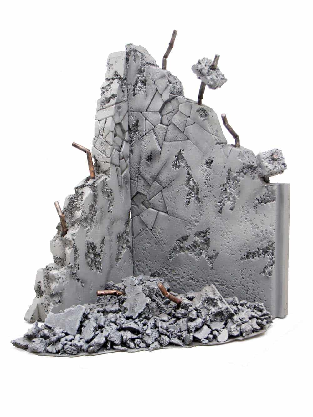 SN10356 _Modular Distressed Concrete Wall - Small Corner (With Rubble)_event_prop_hire_EPH_Creative_7