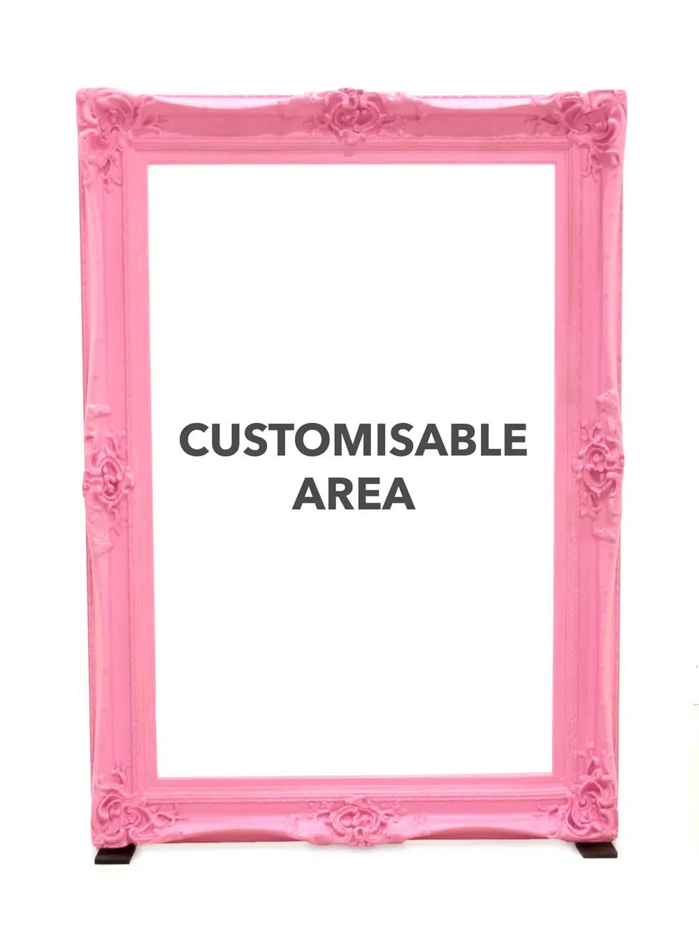 SN10412 _Customised Giant Light Pink Frame_event_prop_hire_EPH_Creative_8_optimised