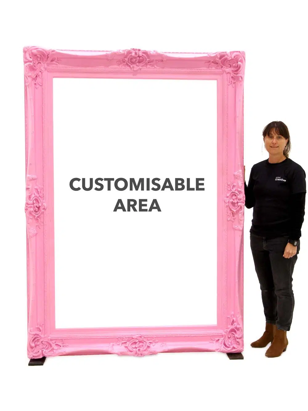 SN10412 _Customised Giant Light Pink Frame_event_prop_hire_EPH_Creative_9_optimised