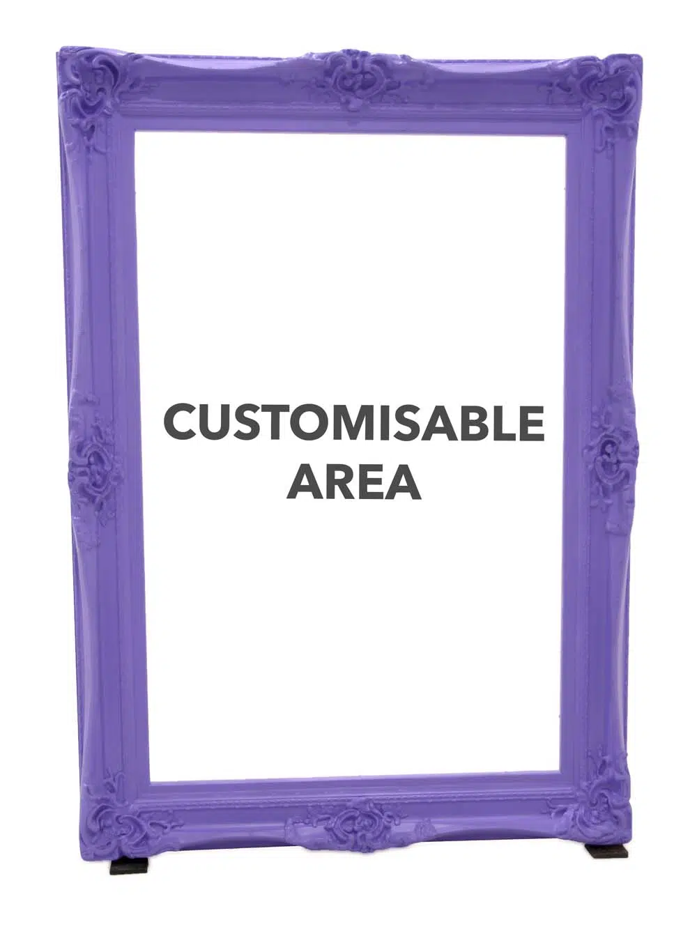 SN10418 _Customised Giant Purple Frame_event_prop_hire_EPH_Creative_8_optimised