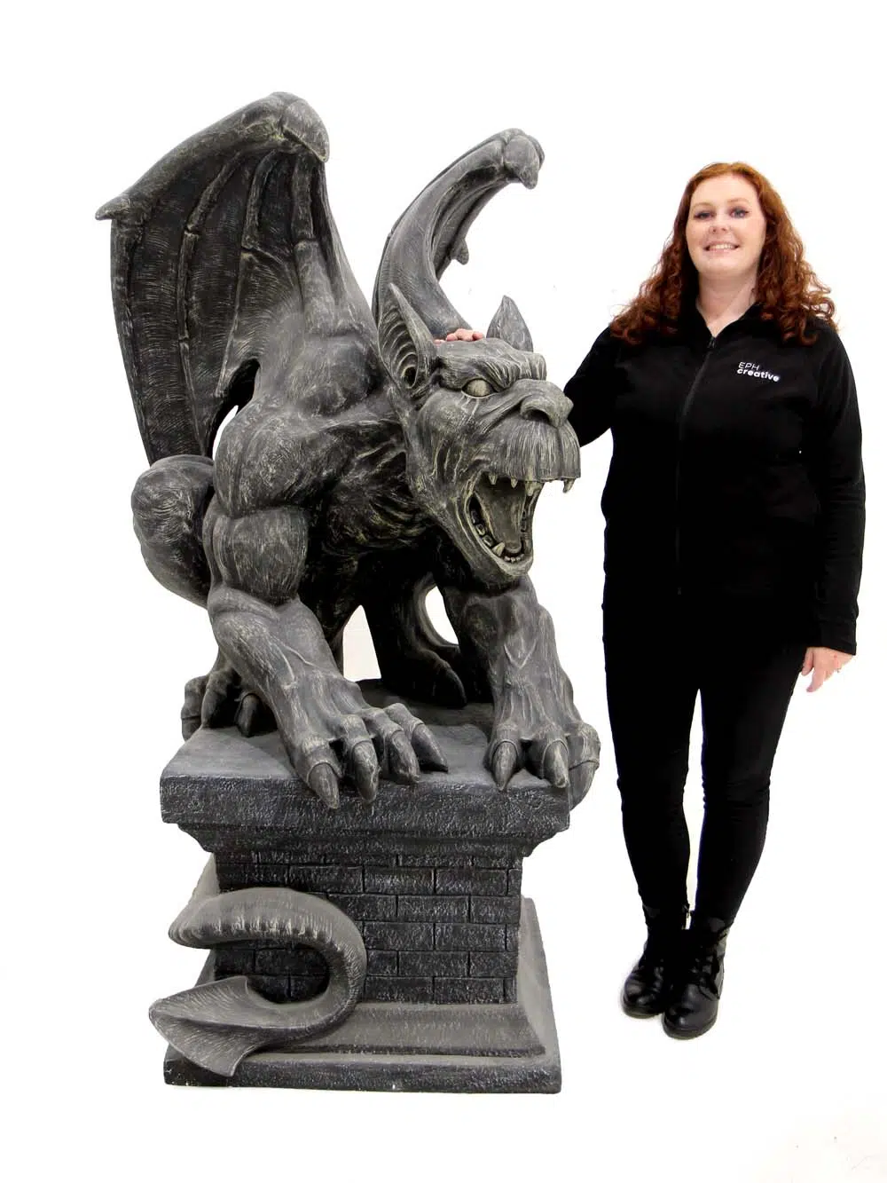 SN10487_Giant Gargoyle on Plinth_event_prop_hire_EPH_Creative_021_optimised
