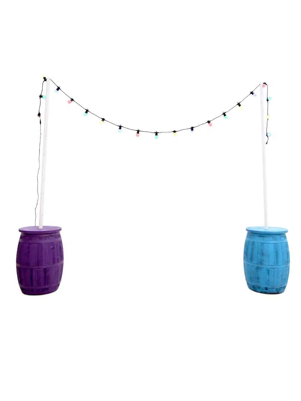 SN9661_SN9659_Coloured Rustic Barrel Bunting Festoon Unit 3m (Turquoise Blue_Purple)_event_prop_hire_EPH_Creative_9_optimised