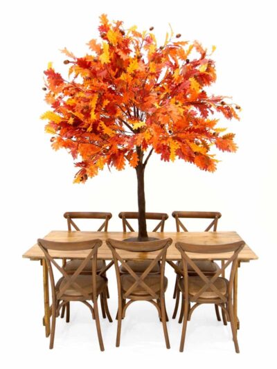 Autumn Oak Table Top Tree (1.8m)