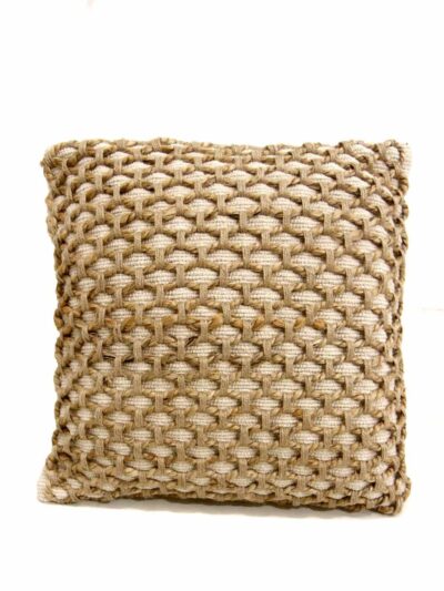 Jute Cushion - Woven