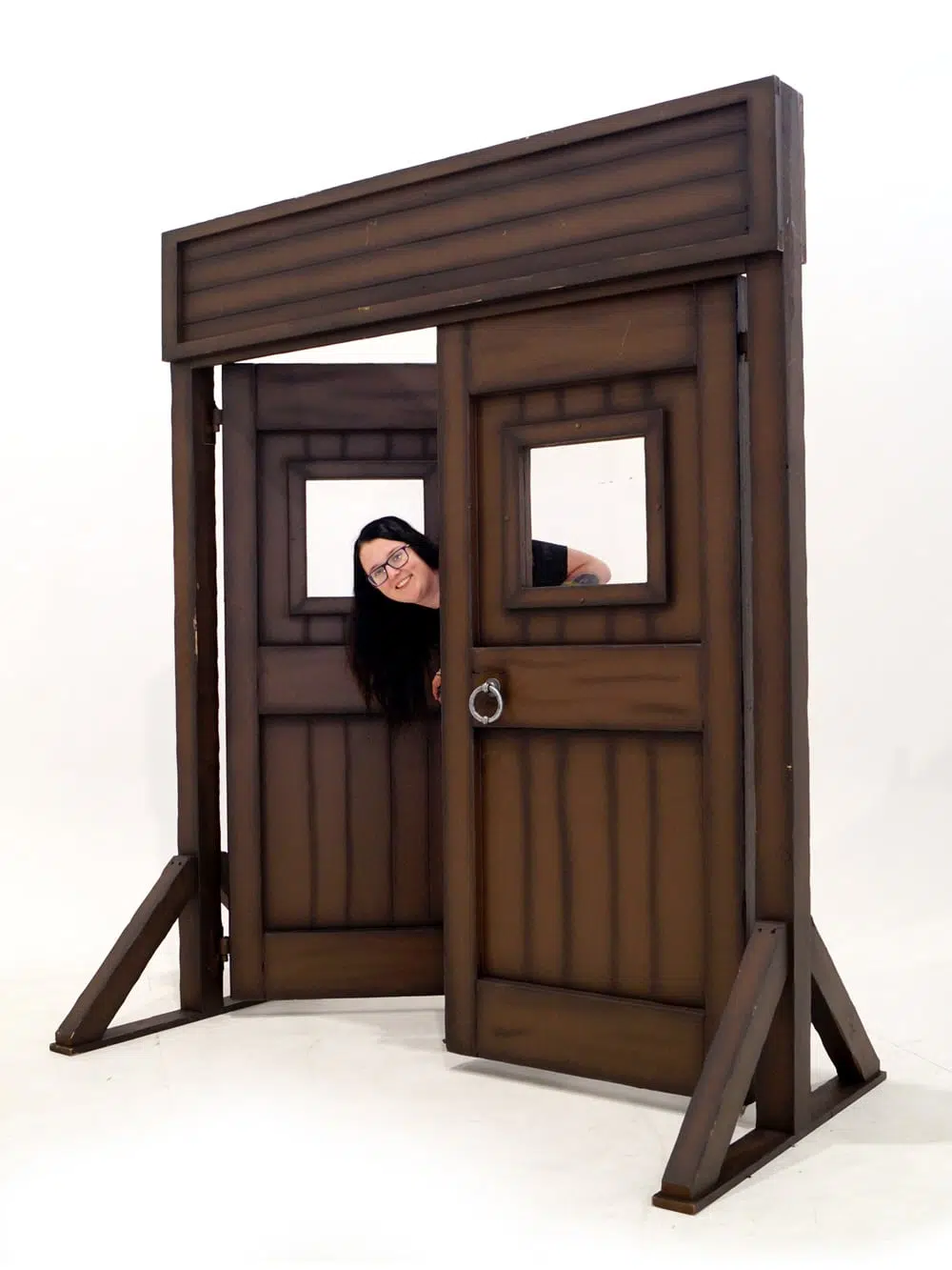 Customised Chunky Wooden Doorway