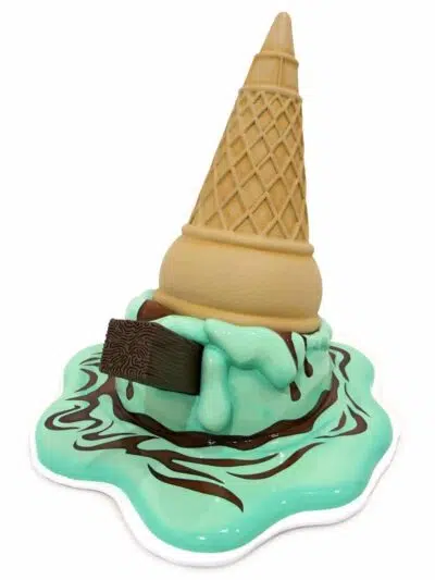 Large Dropped Ice Cream - Mint & Choc