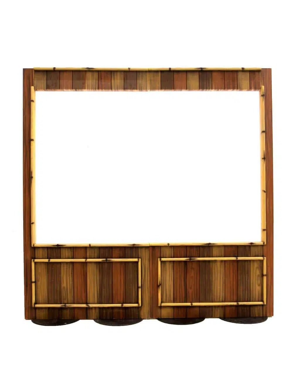 SN9003_Bamboo Effect Rustic Wall Panel & Window Frame SET #1_event_prop_hire_EPH_Creative_2_optimised