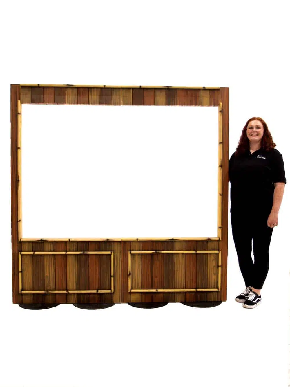 SN9003_Bamboo Effect Rustic Wall Panel & Window Frame SET #1_event_prop_hire_EPH_Creative_4_optimised