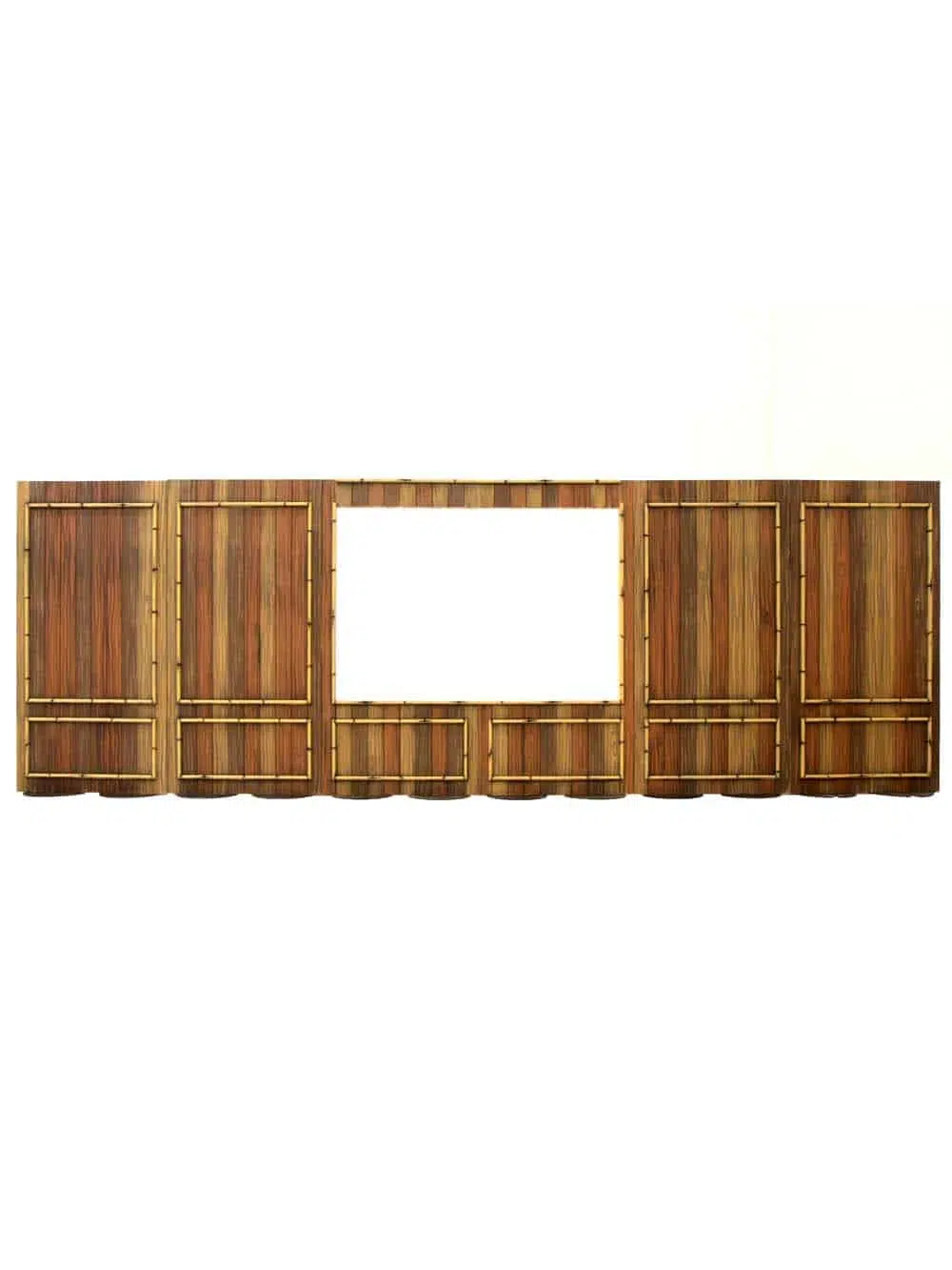 SN9009_Bamboo Effect Rustic Wall Panel & Window Frame SET #3_event_prop_hire_EPH_Creative_2_optimised
