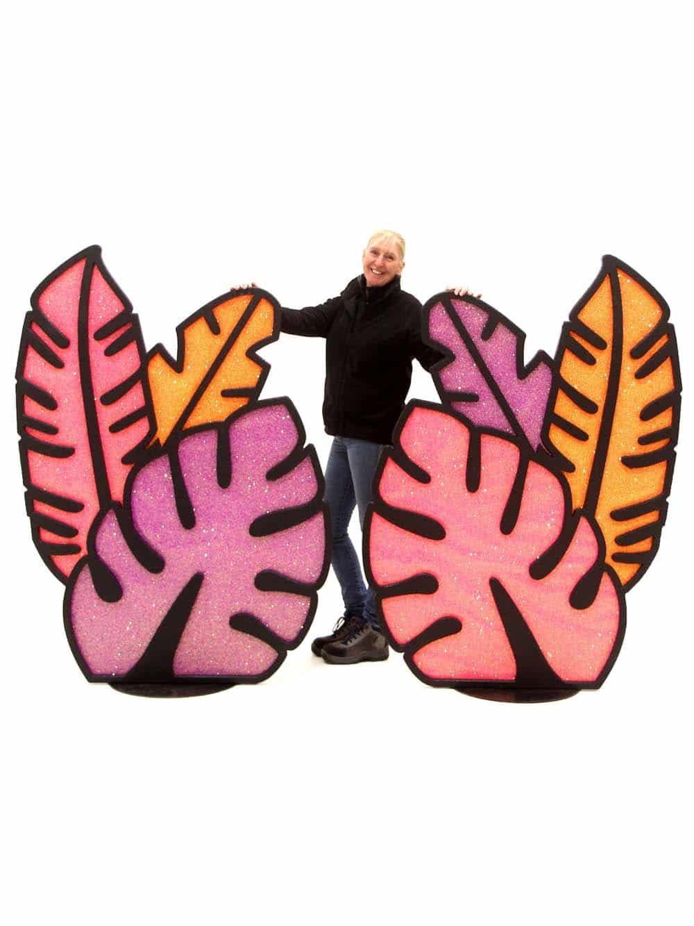 Jungle Leaf Set - RHS Large (Neon)