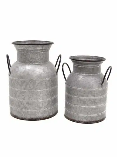 Milk Churn - Galvanised (Medium)