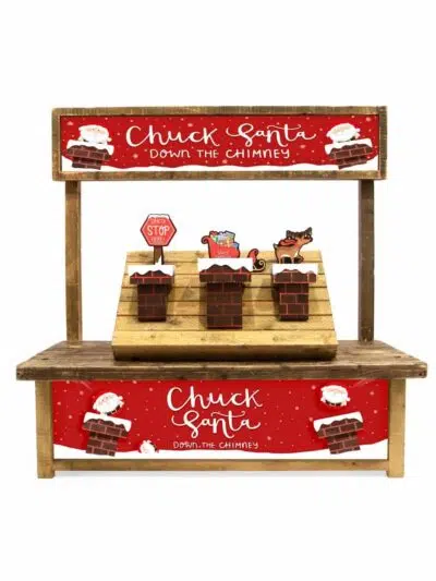 Chuck Santa Down the Chimney Game (Childrens)