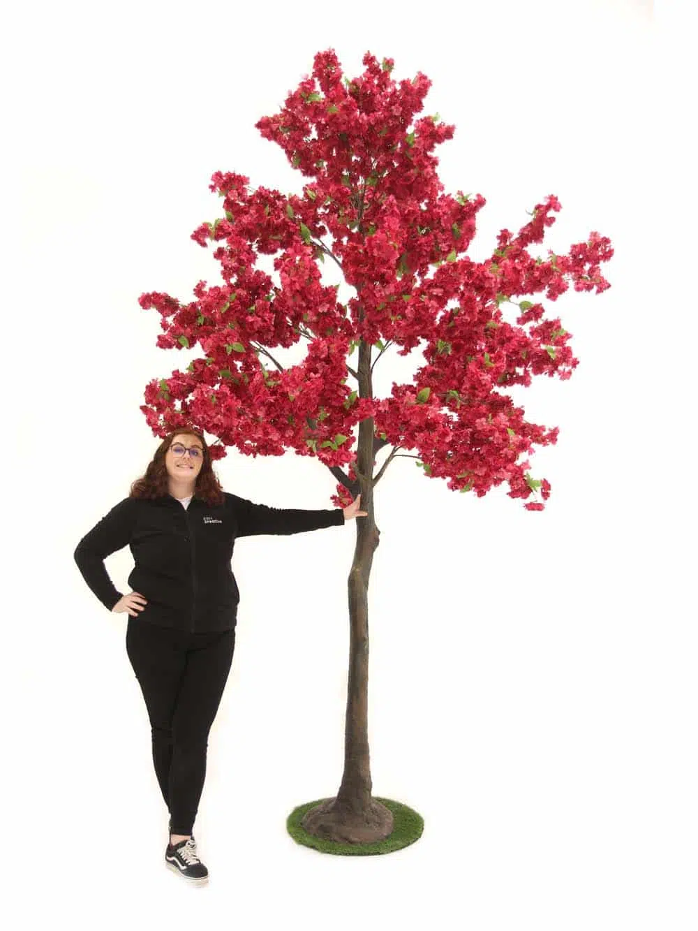 SN11203 Tall Trunk Tree - Cerise Blossom (2)