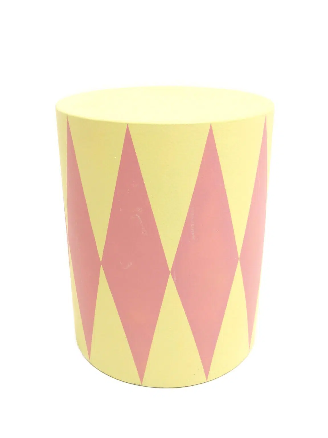 SN11302_Circular Tall Circus Plinth (Pink & Yellow) _event_prop_hire_EPH_Creative_0_optimised