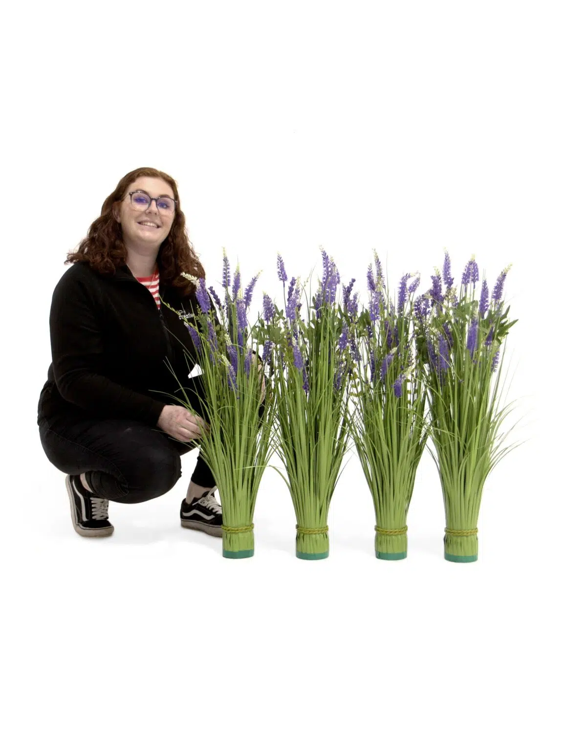 SN12000 _Floral Bunch (80cm) - Lavender (SN11919) - Set of 4__07800_optimised