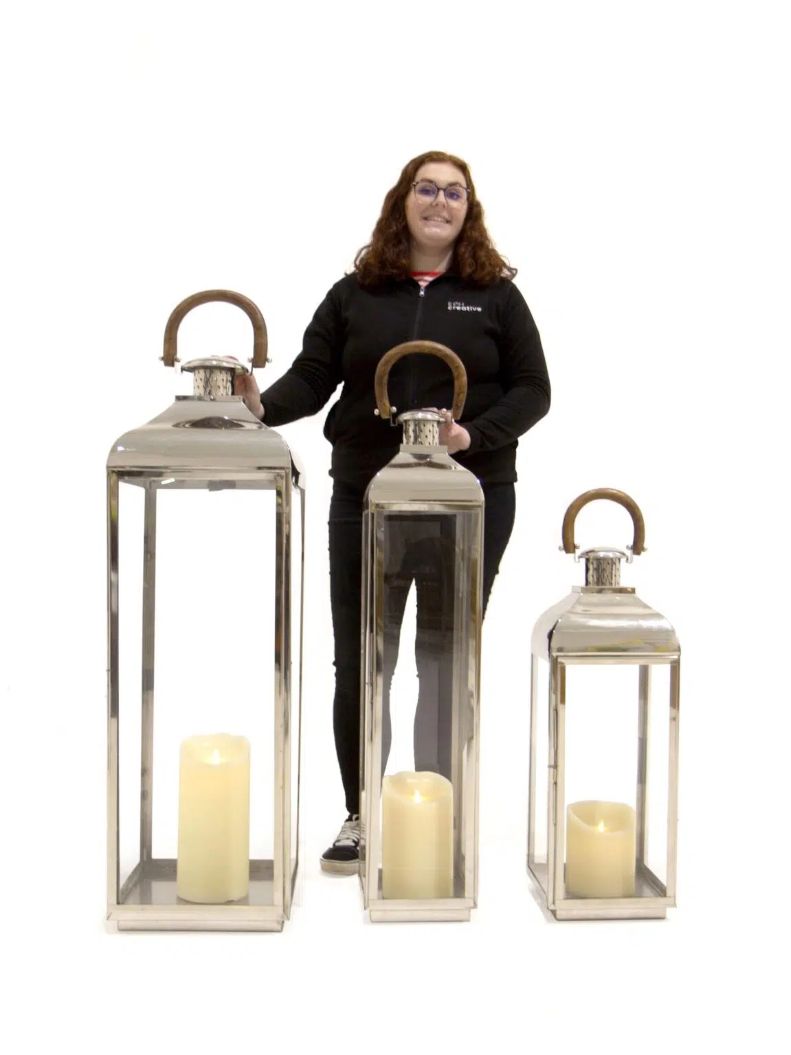 SN12137_Stainless Steel Lanterns - Set of 3__08013_optimised