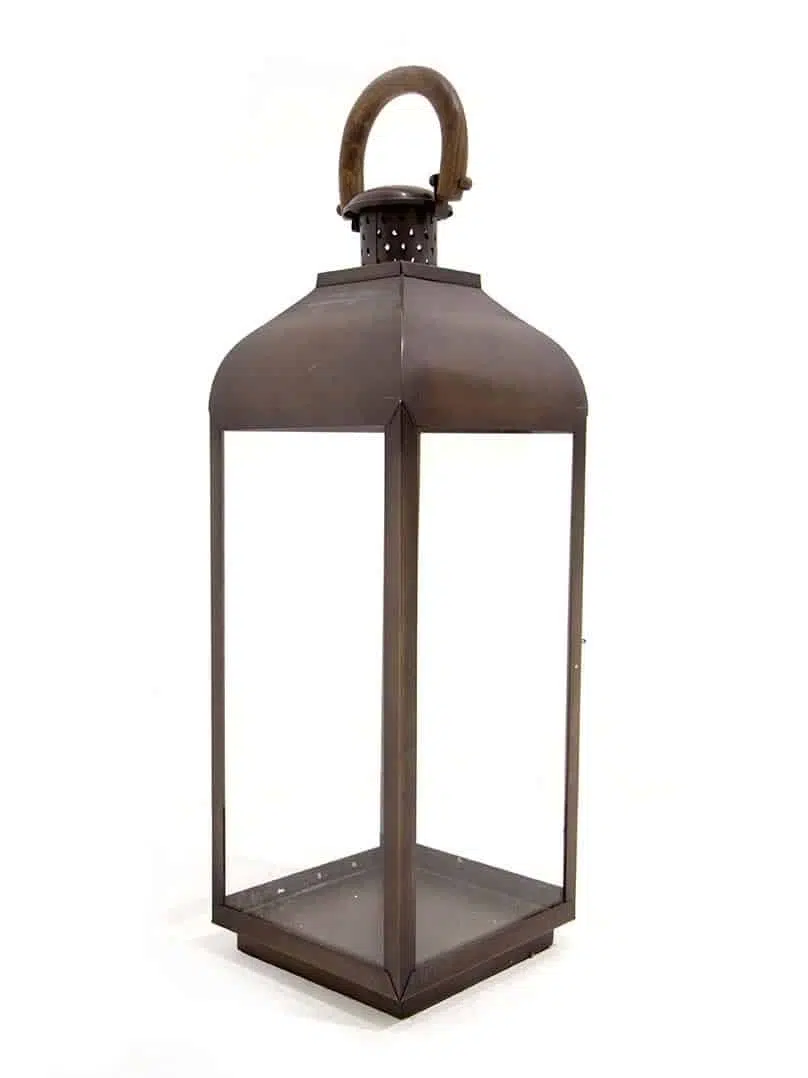 SN9302 _Weathered bronze Lantern with Wooden Handles (Large)__07964_optimised