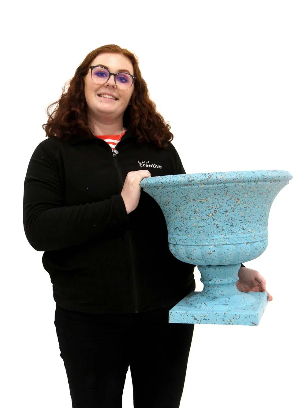 SN11521 _Short Urn Planter - Blue_event_prop_hire_EPH_Creative_4_optimised